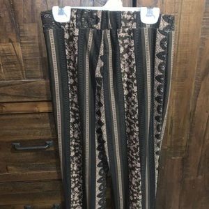 stretchy flare pants